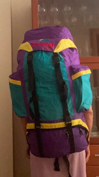 Mochila montaña vintage