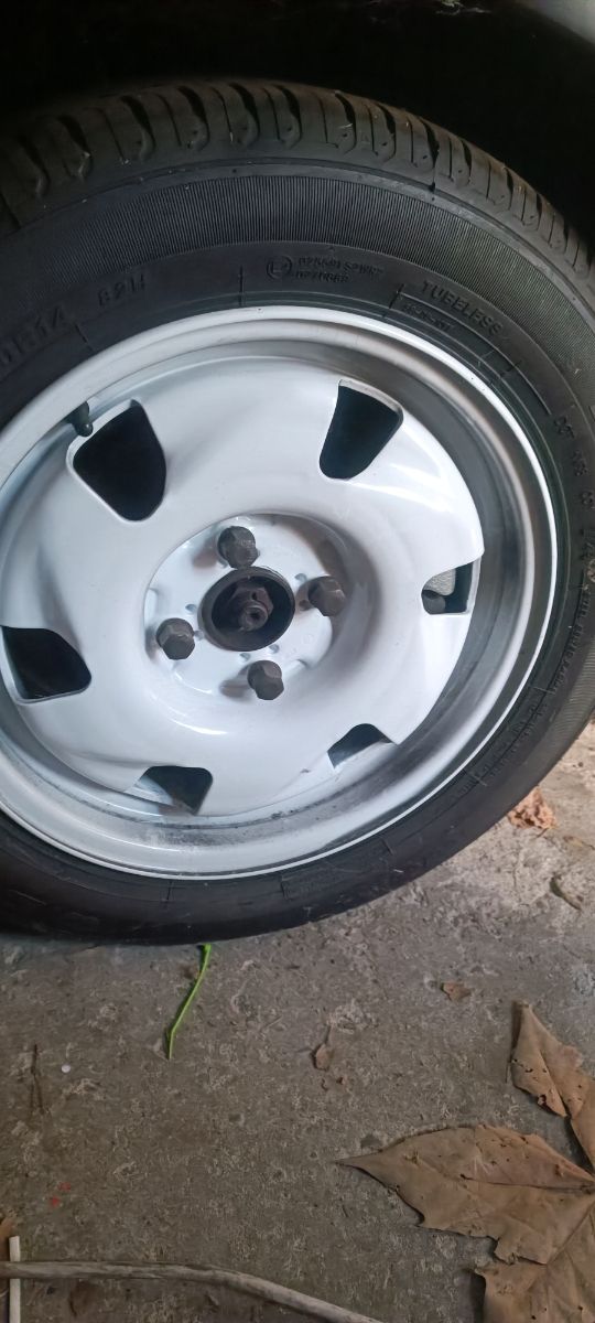 4 Llantas acero Clio 16v