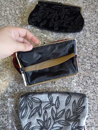 3 Pochette Vintage - Eleganti Borse a Mano