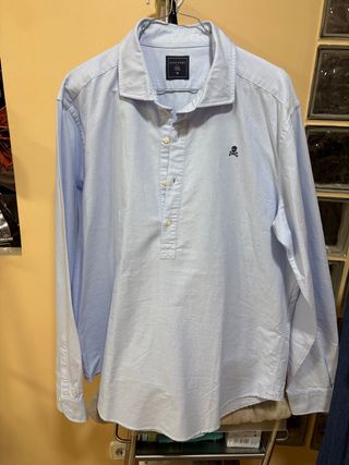 Camisa Scalpers azul - Talla L