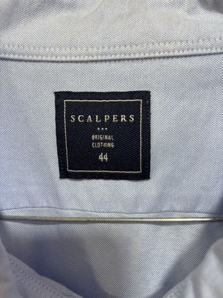 Camisa Scalpers azul - Talla L
