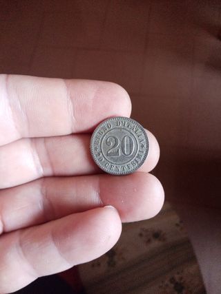 20 Centesimi Italia 1894 - Umberto I