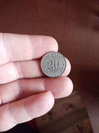 20 Centesimi Italia 1894 - Umberto I