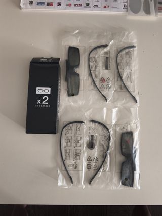 Coppia di Occhiali 3D per tv Samsung 