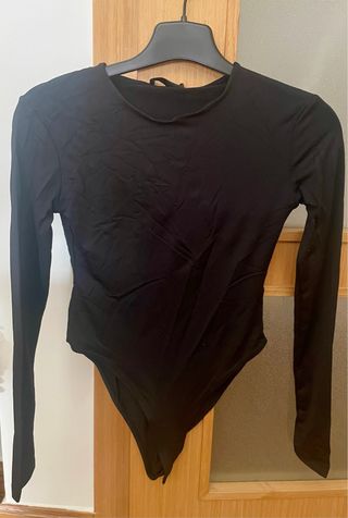 Body Zara negro - talla S