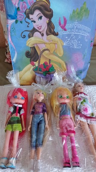 4 Muñecas estilo kawaii