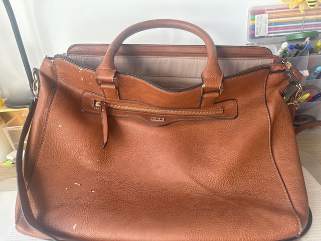 Maletín marrón - Bolso bandolera