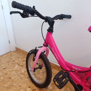 Bicicleta niña B-PRO 14" rosa