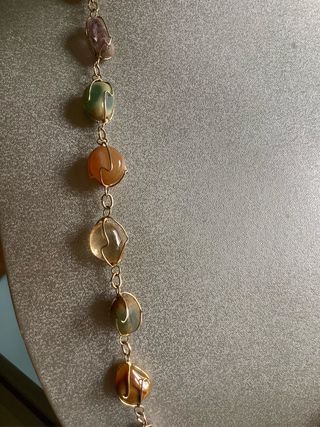 Collana lunga con Mix di pietre naturali