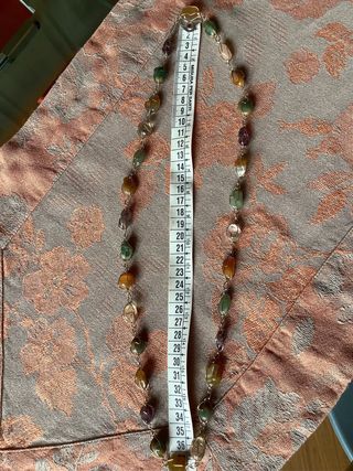 Collana lunga con Mix di pietre naturali