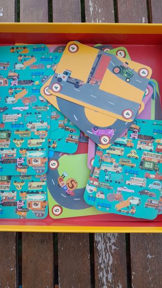 Juegos niños. Cubissimo & Rallye Djeco