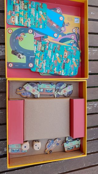 Juegos niños. Cubissimo & Rallye Djeco