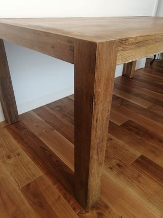 Mesa madera maciza 1m & 1.80m