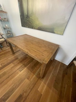 Mesa madera maciza 1m & 1.80m