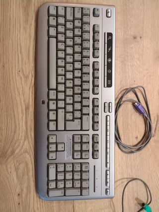 Teclado y ratón HP PS/2