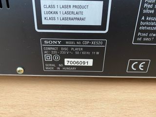 CD SONY CDP-XE520