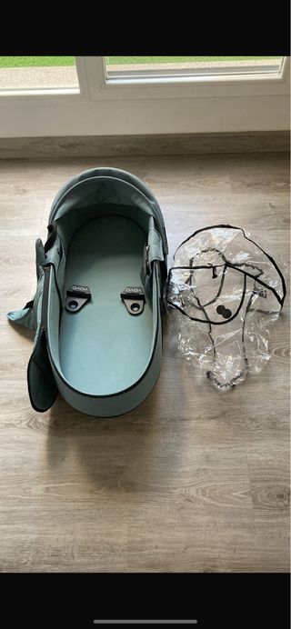 Capazo Yoyo+ plástico lluvia