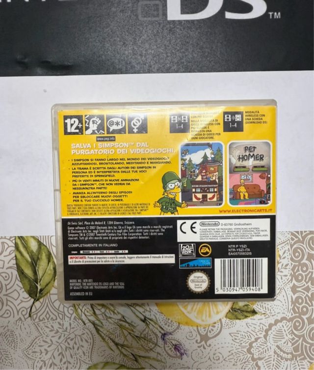 The Simpsons Game - Nintendo DS