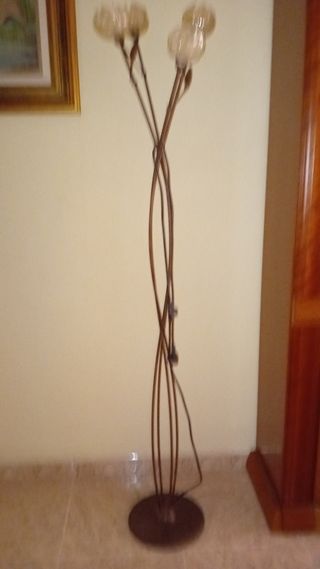 Lámpara pie vintage 170cm