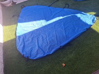 Parasol barco - Lona azul 175x240cm