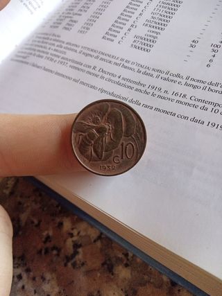 10 Centesimi Italia 1932 - Rara