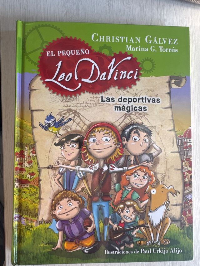 El pequeño Leo Da Vinci. Las deportivas mágicas...