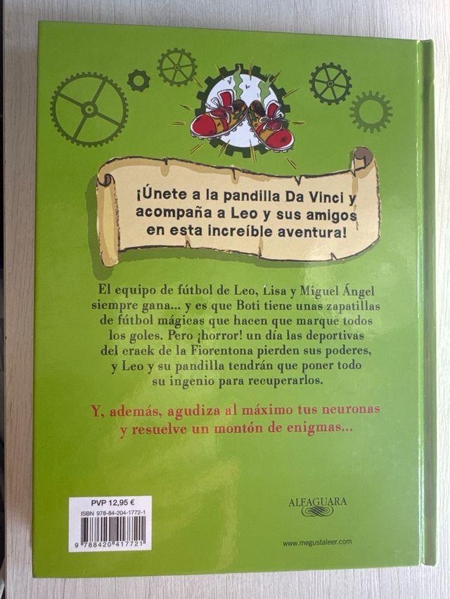 El pequeño Leo Da Vinci. Las deportivas mágicas...