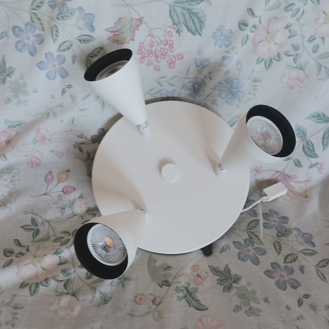 Foco 3 luces LED blanco