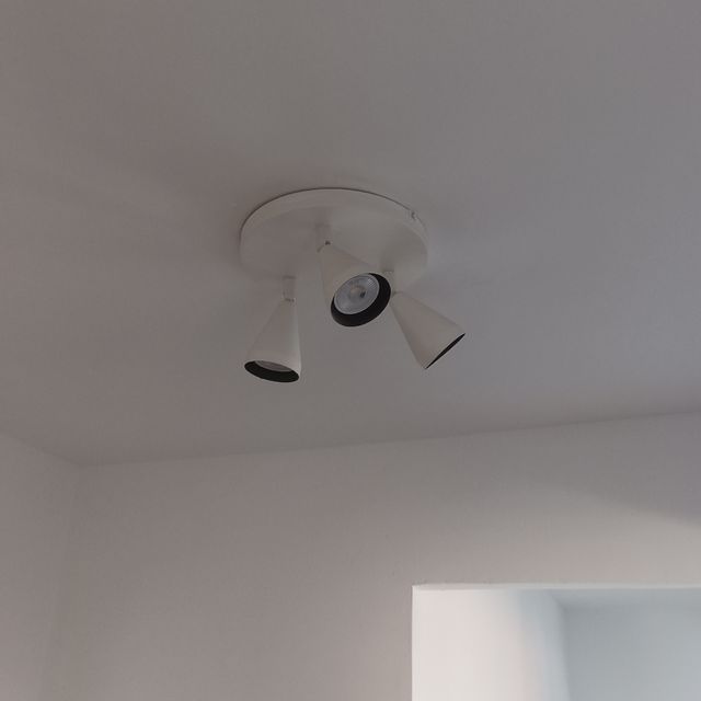 Foco 3 luces LED blanco