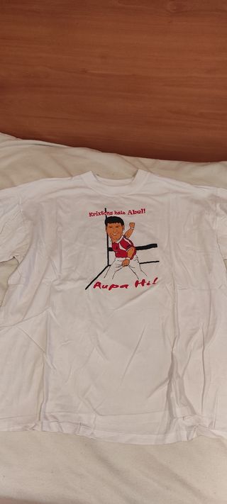 Camiseta AUPA Abel Barriola XL nueva
