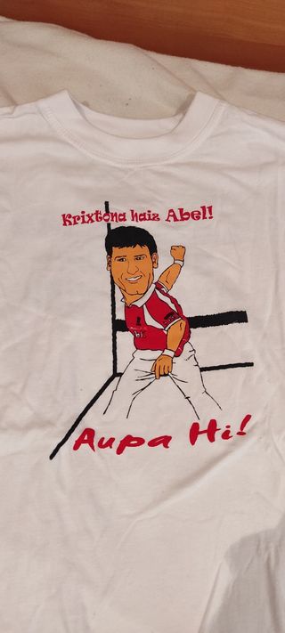 Camiseta AUPA Abel Barriola XL nueva