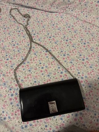 Bolso bandolera Benetton negro