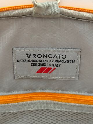 Neceser Roncato naranja - viaje