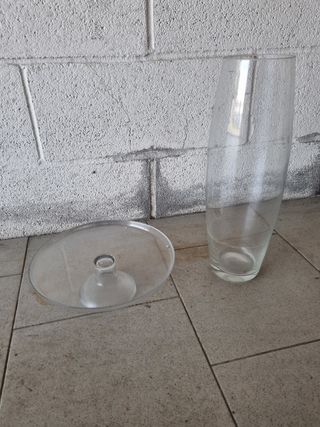 Vasi vetro trasparenti