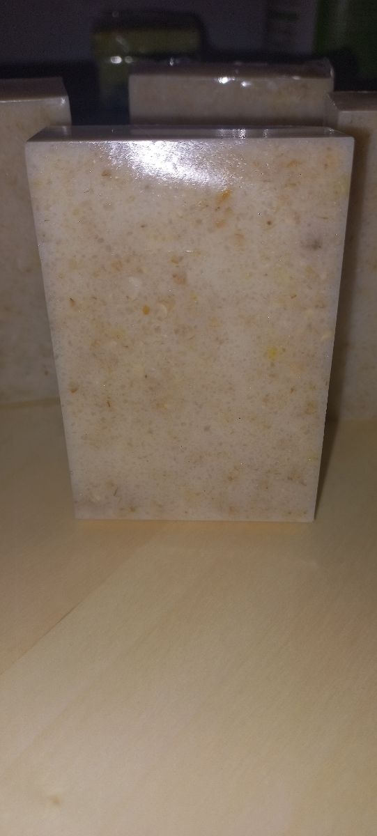 Jabón artesanal arroz-avena-aloe vera