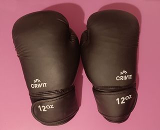 Guanti da boxe "Crivit 12oz" neri