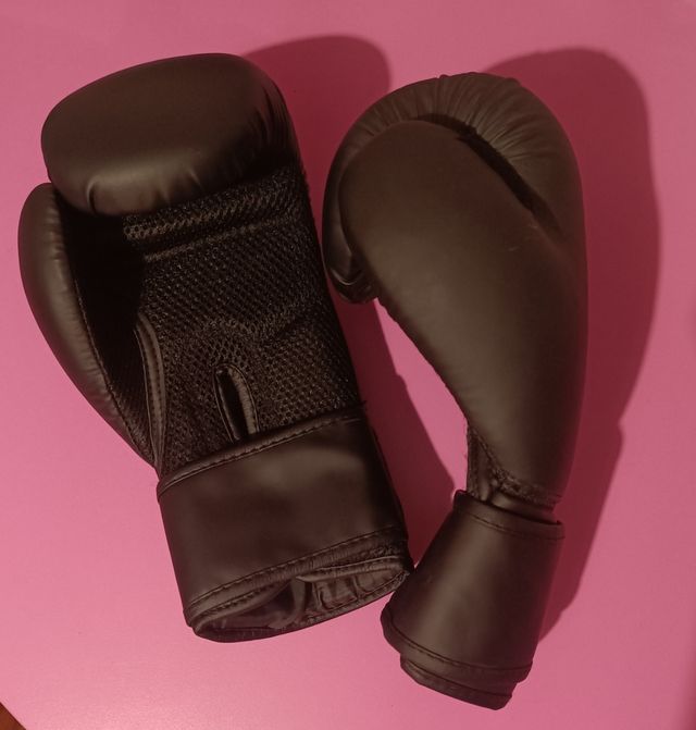 Guanti da boxe "Crivit 12oz" neri