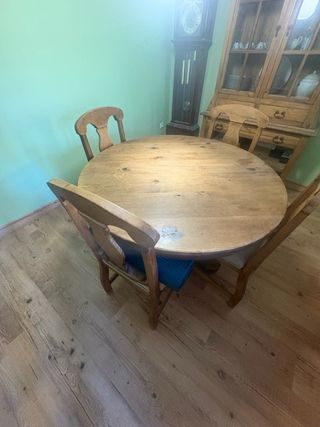 8 muebles
de
madera tipo antigua 