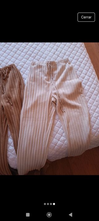 Pantalones fluidos premamá Shein - Talla S