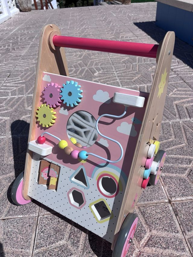 Andador Bebé Actividades Madera