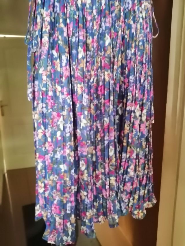 Vestido Mango flores - M