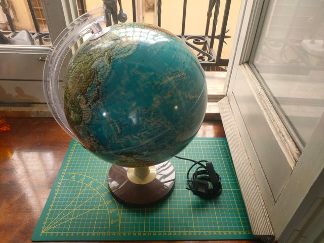 Mappamondo vintage anni '70/'80