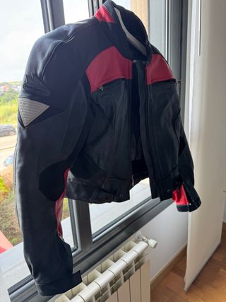 Cazadora moto Hein Gericke cuero