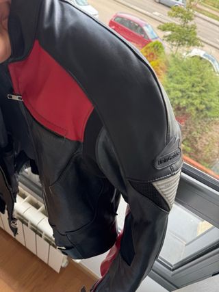 Cazadora moto Hein Gericke cuero