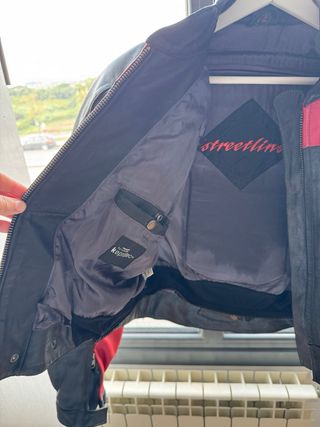 Cazadora moto Hein Gericke cuero