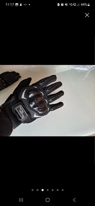 Guantes Moto Verano - Piel