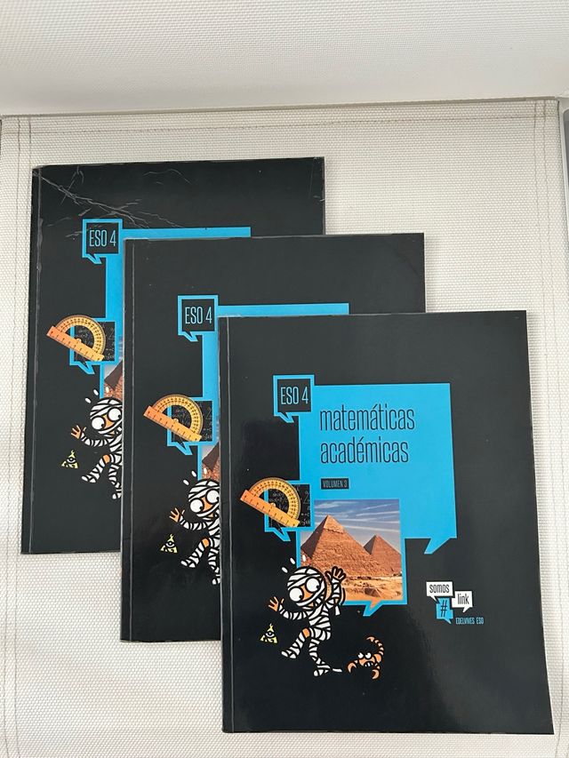 Matemáticas académicas 4.º ESO ( Tres Volúmenes)