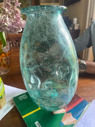Vaso vetro verde | Decorativo