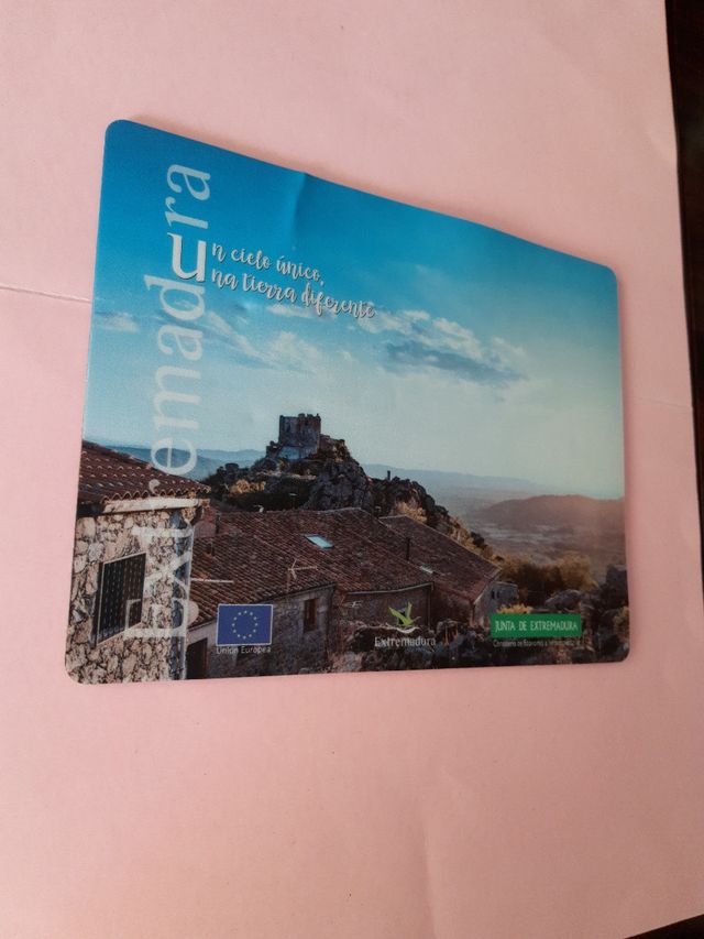 Alfombrilla ratón ordenador nueva 22x17cm