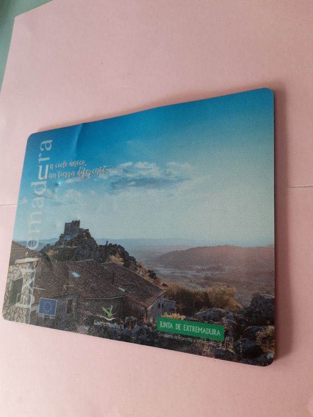 Alfombrilla ratón ordenador nueva 22x17cm